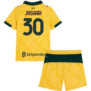 Koszulka piłkarska AC Milan Ardon Jashari #30 Koszulka Trzeciej dziecięce 2025-26 +Krótkie Spodenk