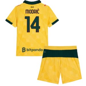 Koszulka piłkarska AC Milan Luka Modric #14 Koszulka Trzeciej dziecięce 2025-26 +Krótkie Spodenk