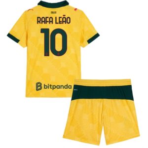 Koszulka piłkarska AC Milan Rafael Leao #10 Koszulka Trzeciej dziecięce 2025-26 +Krótkie Spodenk
