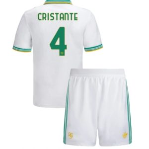 Koszulka piłkarska AS Roma Bryan Cristante #4 Koszulka Trzeciej dziecięce 2025-26 +Krótkie Spodenk