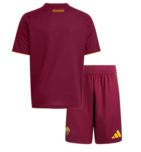 Koszulka piłkarska AS Roma Koszulka Podstawowej dziecięce 2025-26 +Krótkie Spodenk 2 Koszulka piłkarska AS Roma Koszulka Podstawowej dziecięce 2025-26 +Krótkie Spodenk