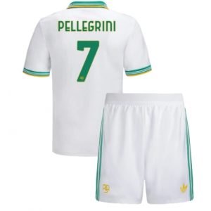 Koszulka piłkarska AS Roma Lorenzo Pellegrini #7 Koszulka Trzeciej dziecięce 2025-26 +Krótkie Spodenk