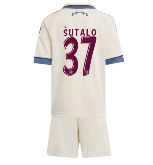 Koszulka piłkarska Ajax Josip Sutalo #37 Koszulka Trzeciej dziecięce 2025-26 +Krótkie Spodenk Koszulka piłkarska Ajax Josip Sutalo #37 Koszulka Trzeciej dziecięce 2025-26 +Krótkie Spodenk