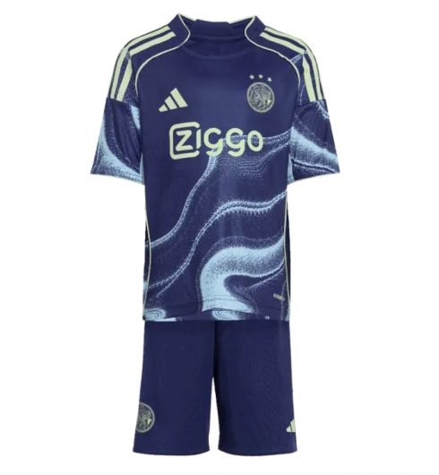 Koszulka piłkarska Ajax Josip Sutalo #37 Koszulka Wyjazdowej dziecięce 2025-26 +Krótkie Spodenk 2 Koszulka piłkarska Ajax Josip Sutalo #37 Koszulka Wyjazdowej dziecięce 2025-26 +Krótkie Spodenk
