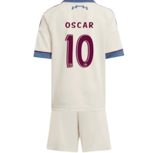 Koszulka piłkarska Ajax Oscar Gloukh #10 Koszulka Trzeciej dziecięce 2025-26 +Krótkie Spodenk