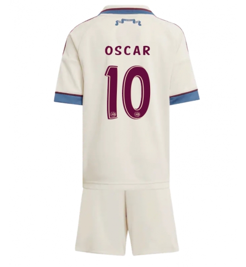 Koszulka piłkarska Ajax Oscar Gloukh #10 Koszulka Trzeciej dziecięce 2025-26 +Krótkie Spodenk Koszulka piłkarska Ajax Oscar Gloukh #10 Koszulka Trzeciej dziecięce 2025-26 +Krótkie Spodenk
