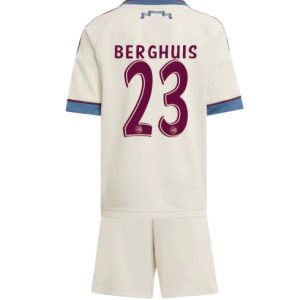 Koszulka piłkarska Ajax Steven Berghuis #23 Koszulka Trzeciej dziecięce 2025-26 +Krótkie Spodenk