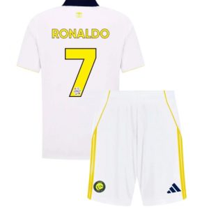 Koszulka piłkarska Al-Nassr Cristiano Ronaldo #7 Koszulka Trzeciej dziecięce 2025-26 +Krótkie Spodenk