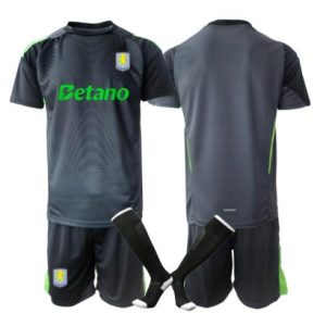 Koszulka piłkarska Aston Villa Bramkarskie Koszulka Podstawowej dziecięce 2025-26 +Krótkie Spodenk