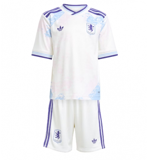 Koszulka piłkarska Aston Villa Harvey Elliott #9 Koszulka Trzeciej dziecięce 2025-26 +Krótkie Spodenk 2 Koszulka piłkarska Aston Villa Harvey Elliott #9 Koszulka Trzeciej dziecięce 2025-26 +Krótkie Spodenk