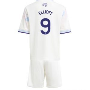 Koszulka piłkarska Aston Villa Harvey Elliott #9 Koszulka Trzeciej dziecięce 2025-26 +Krótkie Spodenk