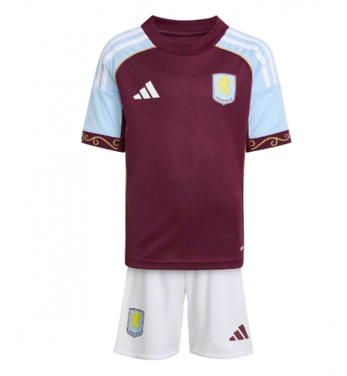 Koszulka piłkarska Aston Villa Ian Maatsen #22 Koszulka Podstawowej dziecięce 2025-26 +Krótkie Spodenk 2 Koszulka piłkarska Aston Villa Ian Maatsen #22 Koszulka Podstawowej dziecięce 2025-26 +Krótkie Spodenk