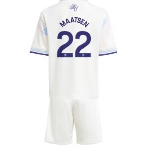 Koszulka piłkarska Aston Villa Ian Maatsen #22 Koszulka Trzeciej dziecięce 2025-26 +Krótkie Spodenk
