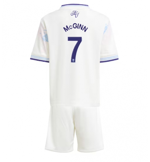 Koszulka piłkarska Aston Villa John McGinn #7 Koszulka Trzeciej dziecięce 2025-26 +Krótkie Spodenk Koszulka piłkarska Aston Villa John McGinn #7 Koszulka Trzeciej dziecięce 2025-26 +Krótkie Spodenk