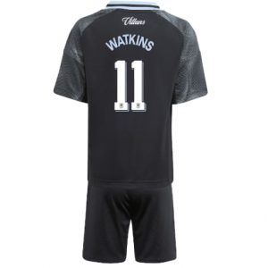 Koszulka piłkarska Aston Villa Ollie Watkins #11 Koszulka Wyjazdowej dziecięce 2025-26 +Krótkie Spodenk