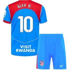Koszulka piłkarska Atletico Madrid Alex Baena #10 Koszulka Trzeciej dziecięce 2025-26 +Krótkie Spodenk