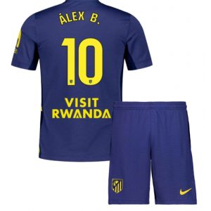 Koszulka piłkarska Atletico Madrid Alex Baena #10 Koszulka Wyjazdowej dziecięce 2025-26 +Krótkie Spodenk