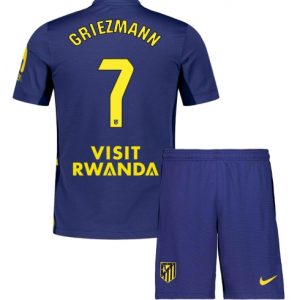 Koszulka piłkarska Atletico Madrid Antoine Griezmann #7 Koszulka Wyjazdowej dziecięce 2025-26 +Krótkie Spodenk