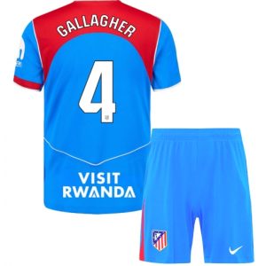 Koszulka piłkarska Atletico Madrid Conor Gallagher #4 Koszulka Trzeciej dziecięce 2025-26 +Krótkie Spodenk