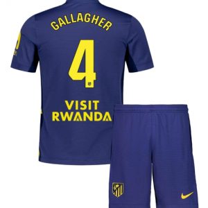 Koszulka piłkarska Atletico Madrid Conor Gallagher #4 Koszulka Wyjazdowej dziecięce 2025-26 +Krótkie Spodenk
