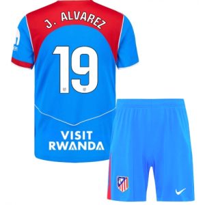 Koszulka piłkarska Atletico Madrid Julian Alvarez #19 Koszulka Trzeciej dziecięce 2025-26 +Krótkie Spodenk