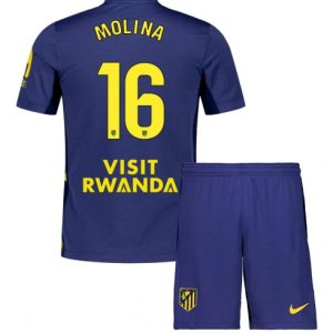 Koszulka piłkarska Atletico Madrid Nahuel Molina #16 Koszulka Wyjazdowej dziecięce 2025-26 +Krótkie Spodenk