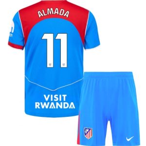 Koszulka piłkarska Atletico Madrid Thiago Almada #11 Koszulka Trzeciej dziecięce 2025-26 +Krótkie Spodenk