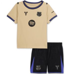 Koszulka piłkarska Barcelona Koszulka Wyjazdowej dziecięce 2025-26 +Krótkie Spodenk Koszulka piłkarska Barcelona Koszulka Wyjazdowej dziecięce 2025-26 +Krótkie Spodenk