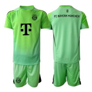 Koszulka piłkarska Bayern Munich Bramkarskie Koszulka Podstawowej dziecięce 2025-26 +Krótkie Spodenk Koszulka piłkarska Bayern Munich Bramkarskie Koszulka Podstawowej dziecięce 2025-26 +Krótkie Spodenk