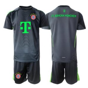 Koszulka piłkarska Bayern Munich Bramkarskie Koszulka Wyjazdowej dziecięce 2025-26 +Krótkie Spodenk Koszulka piłkarska Bayern Munich Bramkarskie Koszulka Wyjazdowej dziecięce 2025-26 +Krótkie Spodenk