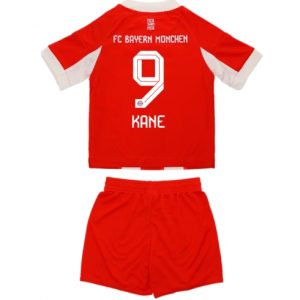 Koszulka piłkarska Bayern Munich Harry Kane #9 Koszulka Podstawowej dziecięce 2025-26 +Krótkie Spodenk