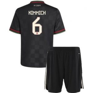 Koszulka piłkarska Bayern Munich Joshua Kimmich #6 Koszulka Trzeciej dziecięce 2025-26 +Krótkie Spodenk
