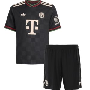 Koszulka piłkarska Bayern Munich Koszulka Trzeciej dziecięce 2025-26 +Krótkie Spodenk Koszulka piłkarska Bayern Munich Koszulka Trzeciej dziecięce 2025-26 +Krótkie Spodenk