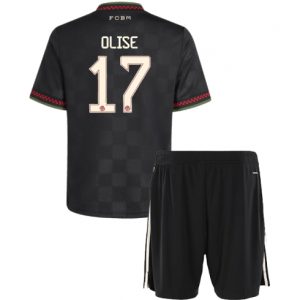 Koszulka piłkarska Bayern Munich Michael Olise #17 Koszulka Trzeciej dziecięce 2025-26 +Krótkie Spodenk