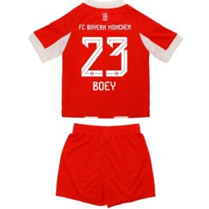 Koszulka piłkarska Bayern Munich Sacha Boey #23 Koszulka Podstawowej dziecięce 2025-26 +Krótkie Spodenk