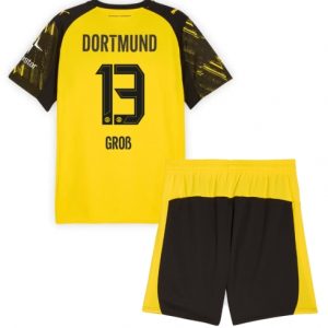 Koszulka piłkarska Borussia Dortmund Pascal Gross #13 Koszulka Podstawowej dziecięce 2025-26 +Krótkie Spodenk