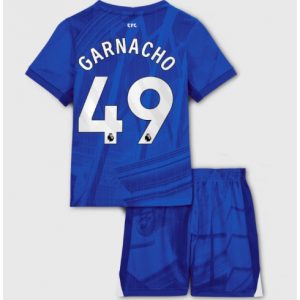 Koszulka piłkarska Chelsea Alejandro Garnacho #49 Koszulka Podstawowej dziecięce 2025-26 +Krótkie Spodenk