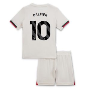 Koszulka piłkarska Chelsea Cole Palmer #10 Koszulka Wyjazdowej dziecięce 2025-26 +Krótkie Spodenk