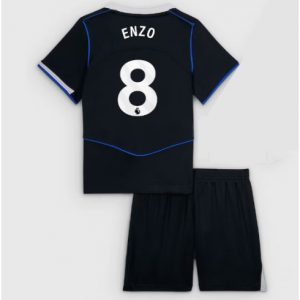 Koszulka piłkarska Chelsea Enzo Fernandez #8 Koszulka Trzeciej dziecięce 2025-26 +Krótkie Spodenk