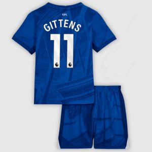 Koszulka piłkarska Chelsea Jamie Gittens #11 Koszulka Podstawowej dziecięce 2025-26 +Krótkie Spodenk