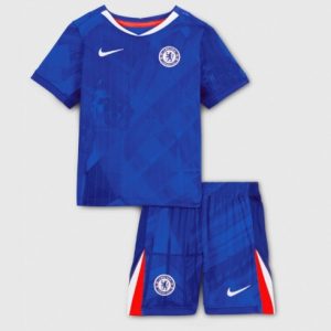 Koszulka piłkarska Chelsea Koszulka Podstawowej dziecięce 2025-26 +Krótkie Spodenk