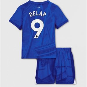 Koszulka piłkarska Chelsea Liam Delap #9 Koszulka Podstawowej dziecięce 2025-26 +Krótkie Spodenk