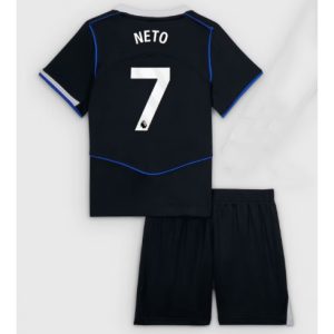 Koszulka piłkarska Chelsea Pedro Neto #7 Koszulka Trzeciej dziecięce 2025-26 +Krótkie Spodenk