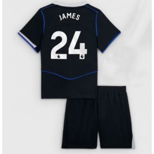 Koszulka piłkarska Chelsea Reece James #24 Koszulka Trzeciej dziecięce 2025-26 +Krótkie Spodenk