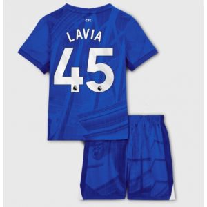 Koszulka piłkarska Chelsea Romeo Lavia #45 Koszulka Podstawowej dziecięce 2025-26 +Krótkie Spodenk