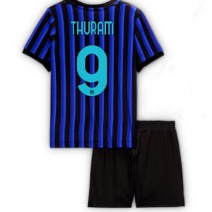 Koszulka piłkarska Inter Milan Marcus Thuram #9 Koszulka Podstawowej dziecięce 2025-26 +Krótkie Spodenk