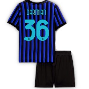 Koszulka piłkarska Inter Milan Matteo Darmian #36 Koszulka Podstawowej dziecięce 2025-26 +Krótkie Spodenk