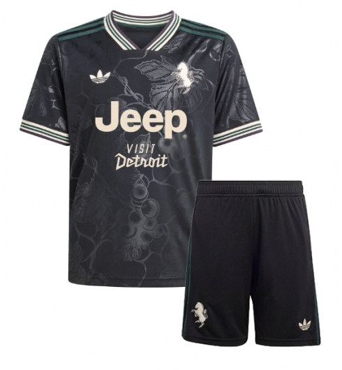 Koszulka piłkarska Juventus Gleison Bremer #3 Koszulka Trzeciej dziecięce 2025-26 +Krótkie Spodenk 2 Koszulka piłkarska Juventus Gleison Bremer #3 Koszulka Trzeciej dziecięce 2025-26 +Krótkie Spodenk