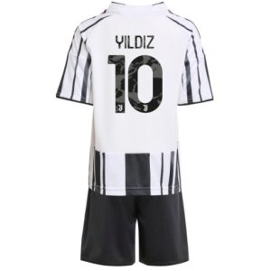 Koszulka piłkarska Juventus Kenan Yildiz #10 Koszulka Podstawowej dziecięce 2025-26 +Krótkie Spodenk
