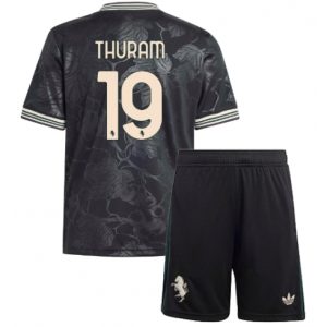 Koszulka piłkarska Juventus Khephren Thuram #19 Koszulka Trzeciej dziecięce 2025-26 +Krótkie Spodenk